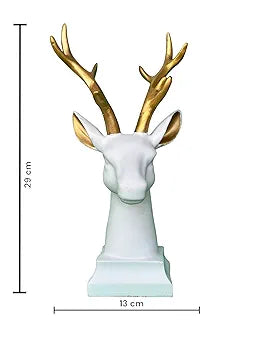 Deer Head Showpiece Sculpture