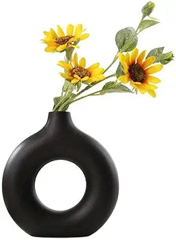 Donut Shaped Vase Decor