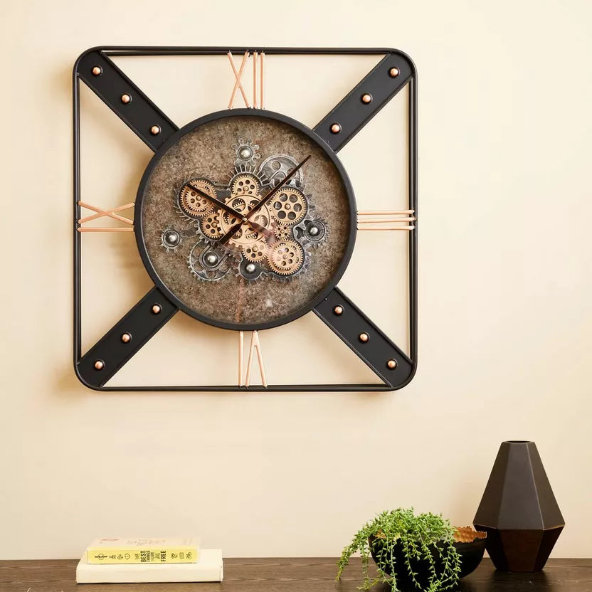 Wishaw Gear Wall Clock