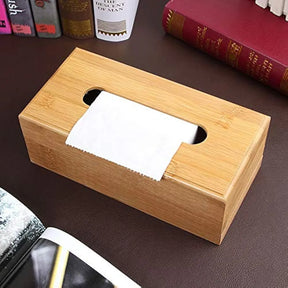 Bamboo Tissue Box