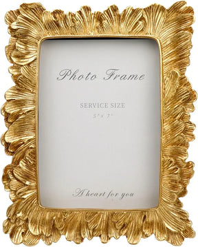 Resin Gold Photo Frame (2pc )