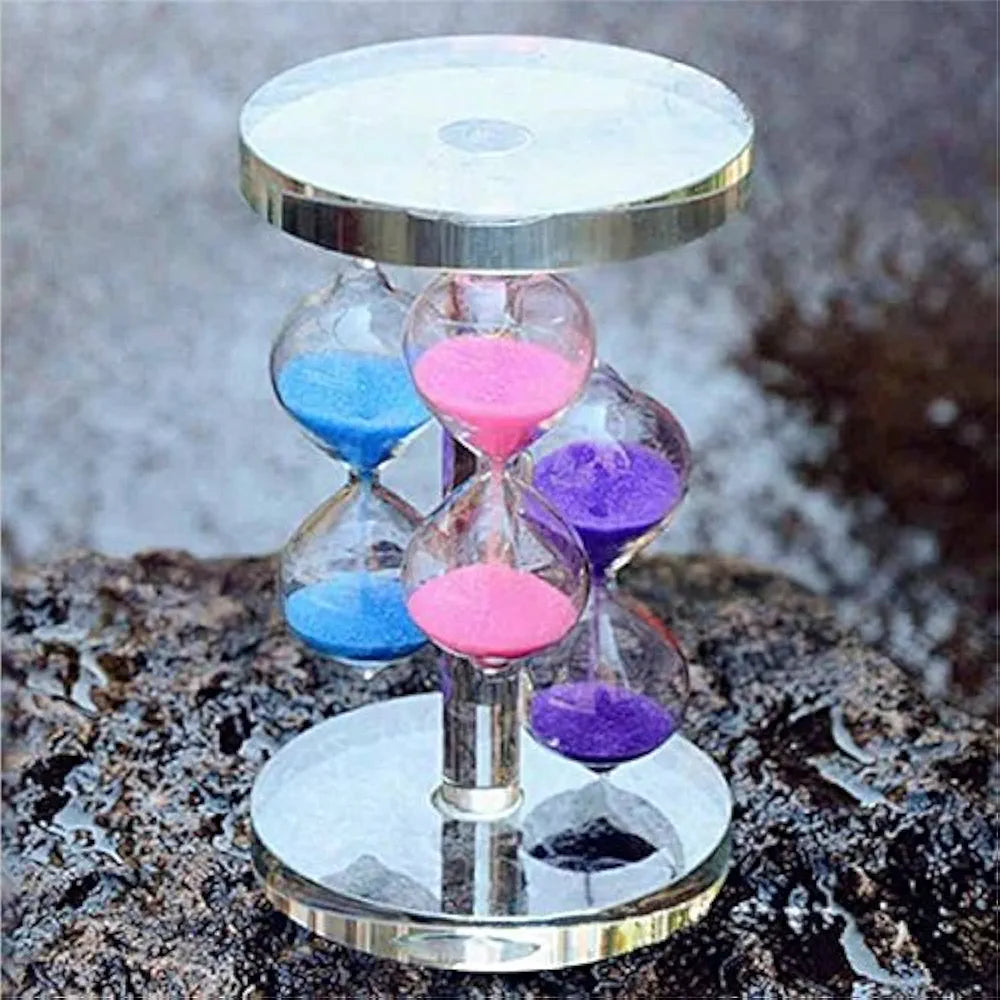 Triple Color Sand Glass Timer
