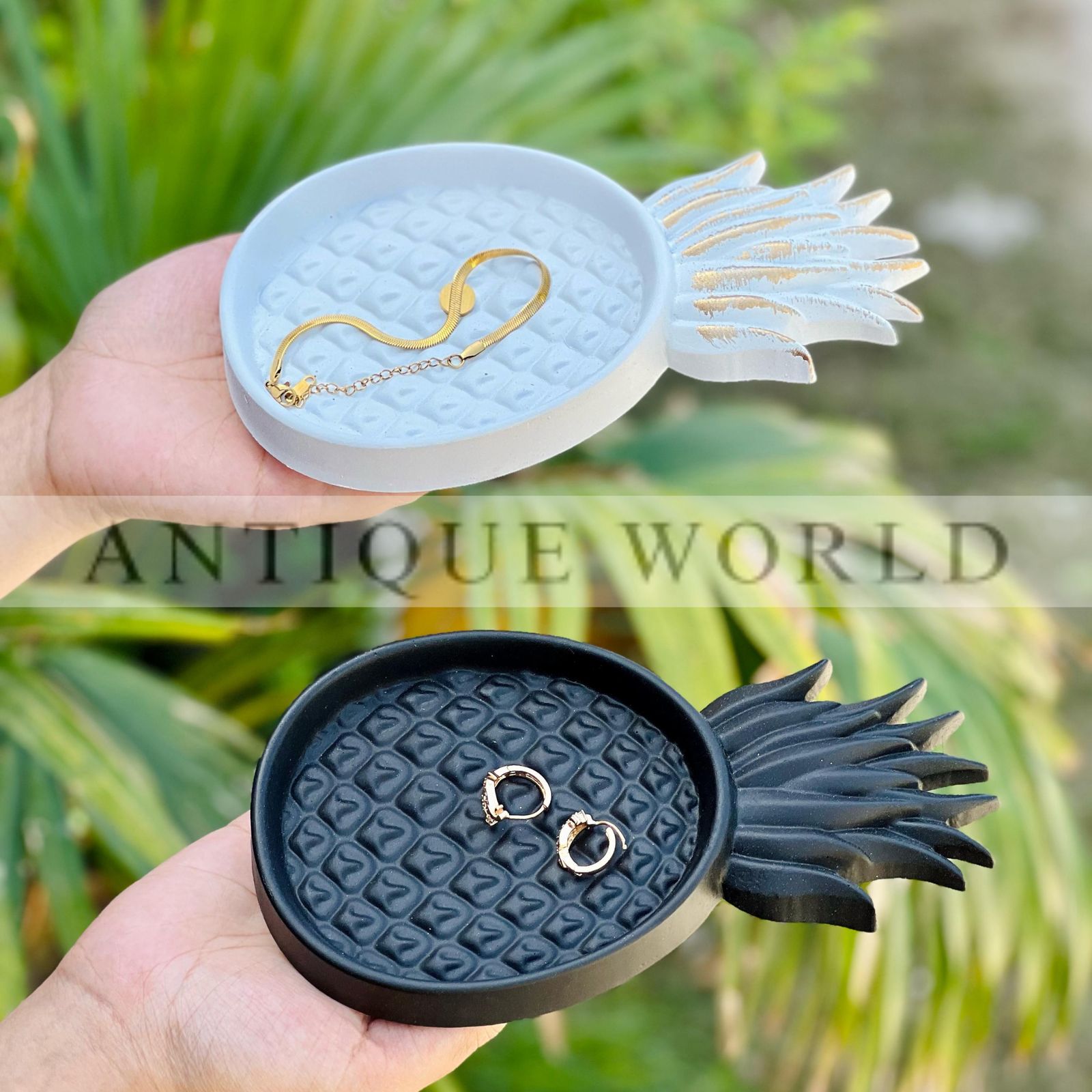 Pineapple Charm Trinket Tray