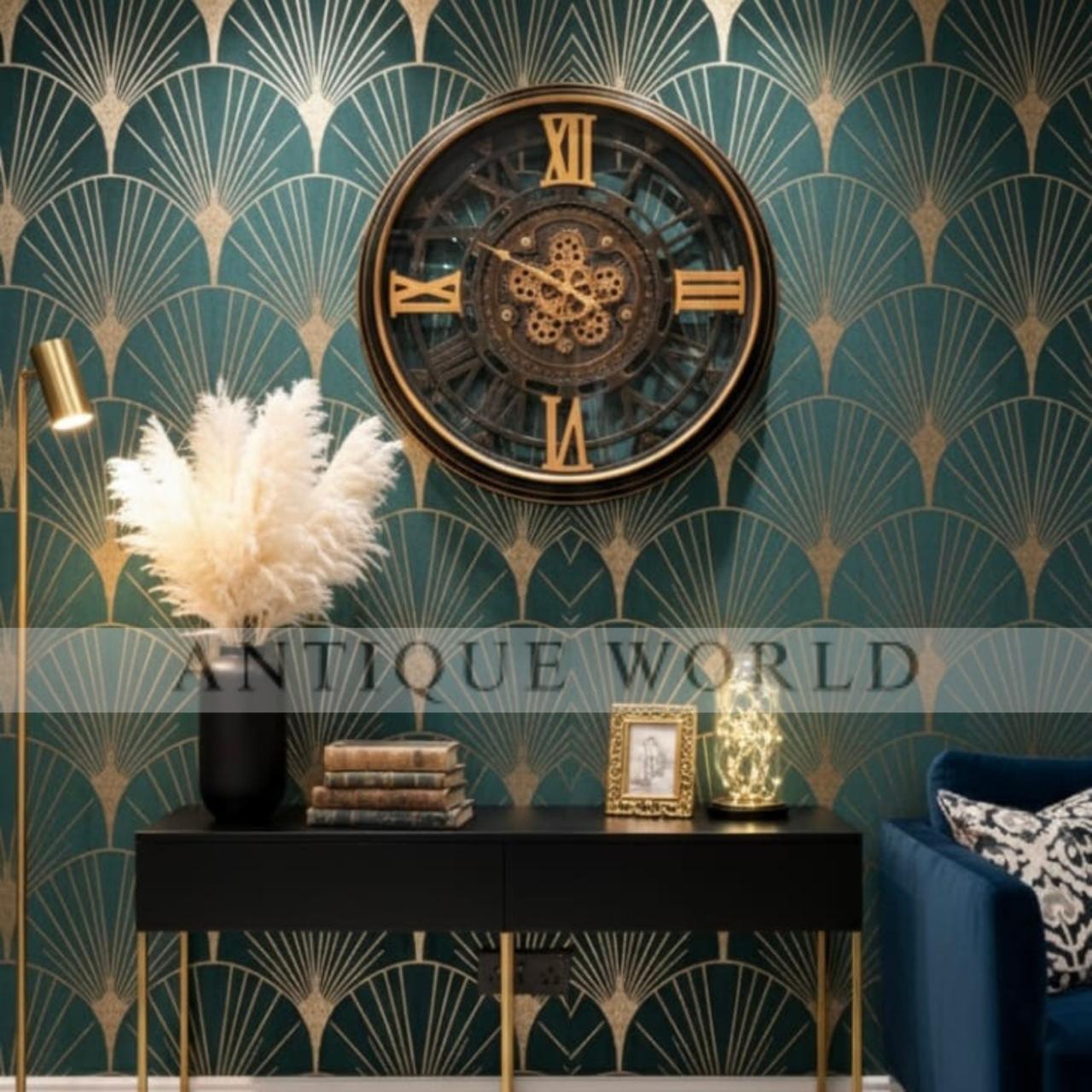 Iron Core Vintage Wall Clock