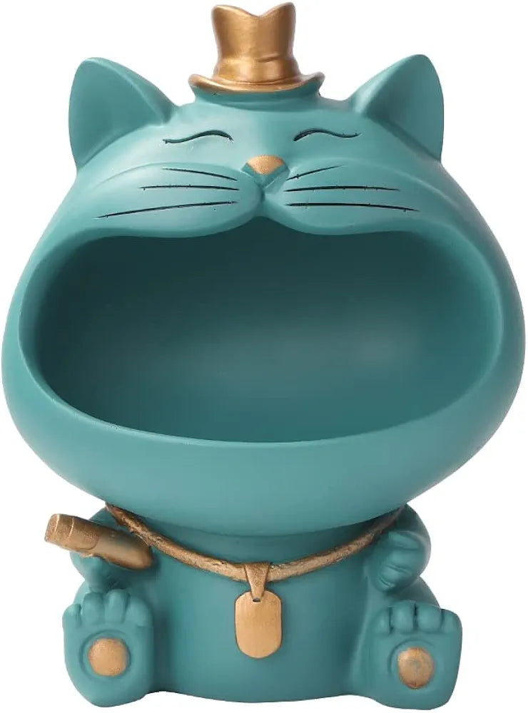 Screaming Cats Storage Sculpture