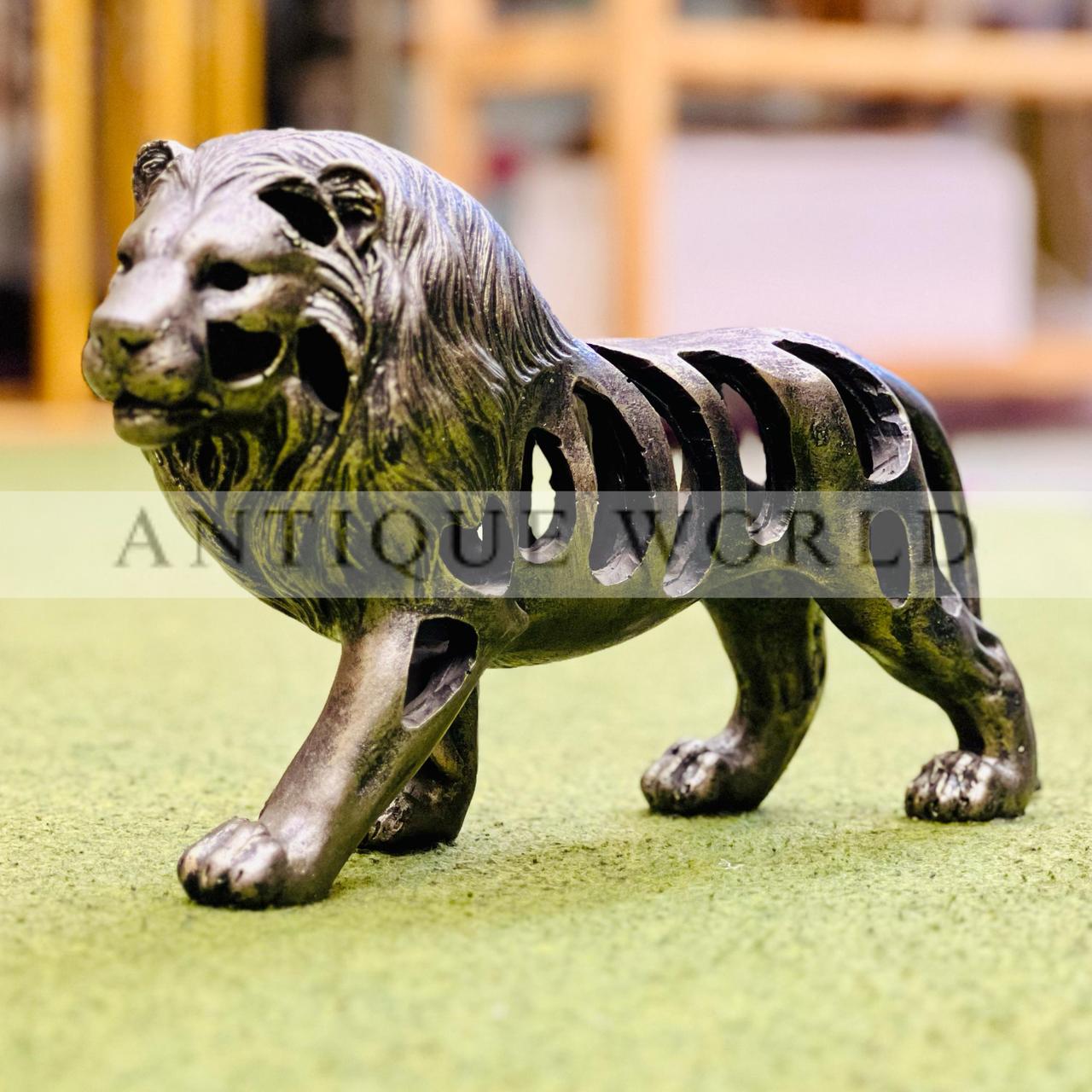 Golden Lion Statue