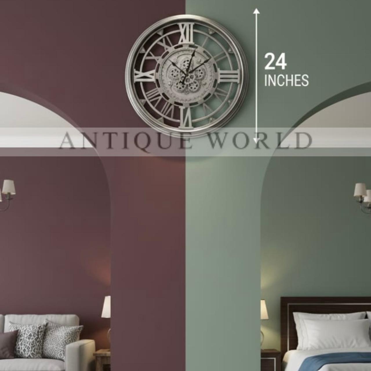 Iron Age Elegance Clock