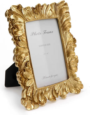 Resin Gold Photo Frame (2pc )