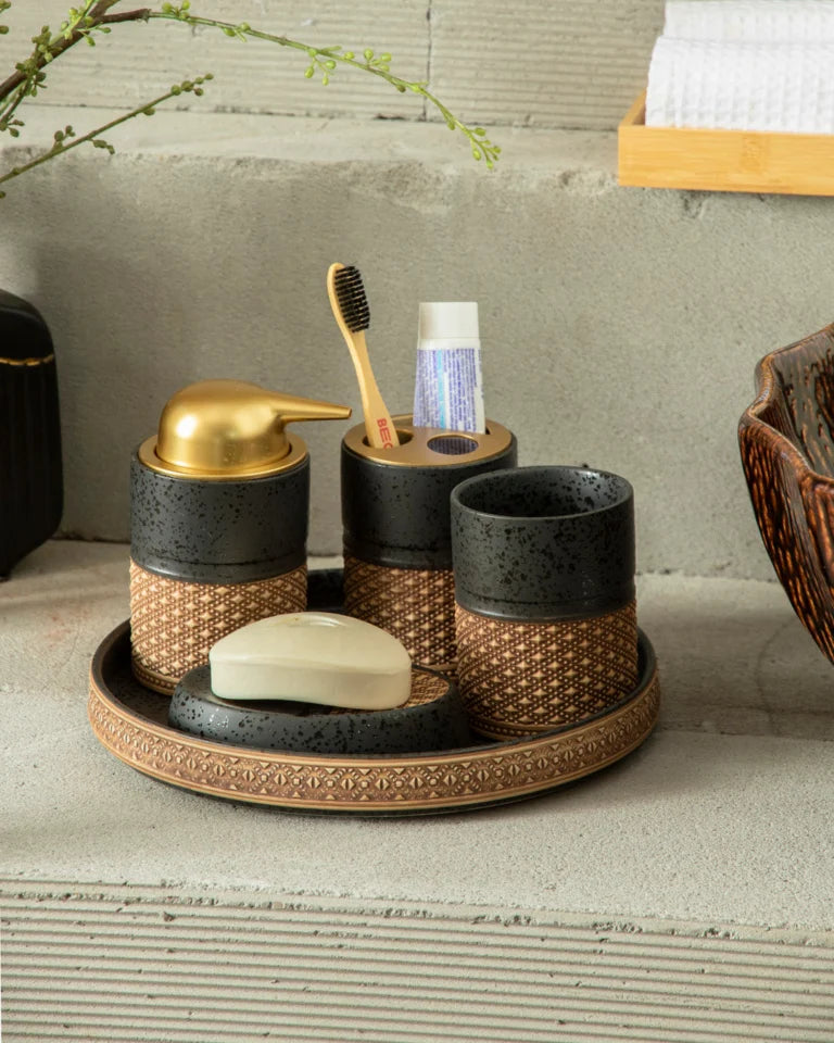 Artisan Textured 5-Piece Bath Set