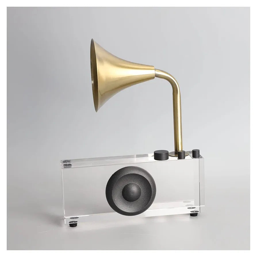 Crystal Player Radio Ornament