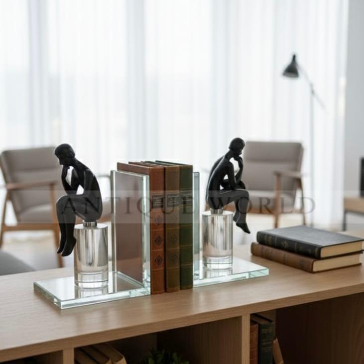 Rustic Stone Design Book Stopper