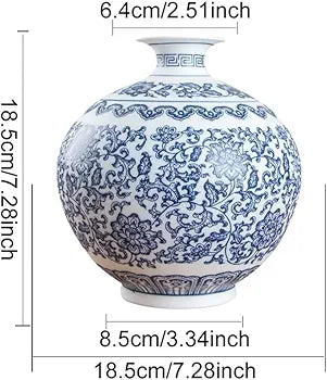 Ceramic Chinese Handmade Oriental Vase