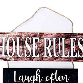 House Rules Cluster Wall Quotation