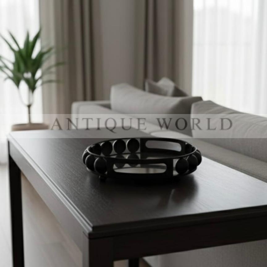 Metallic Nesting Platters ( Set of Two )