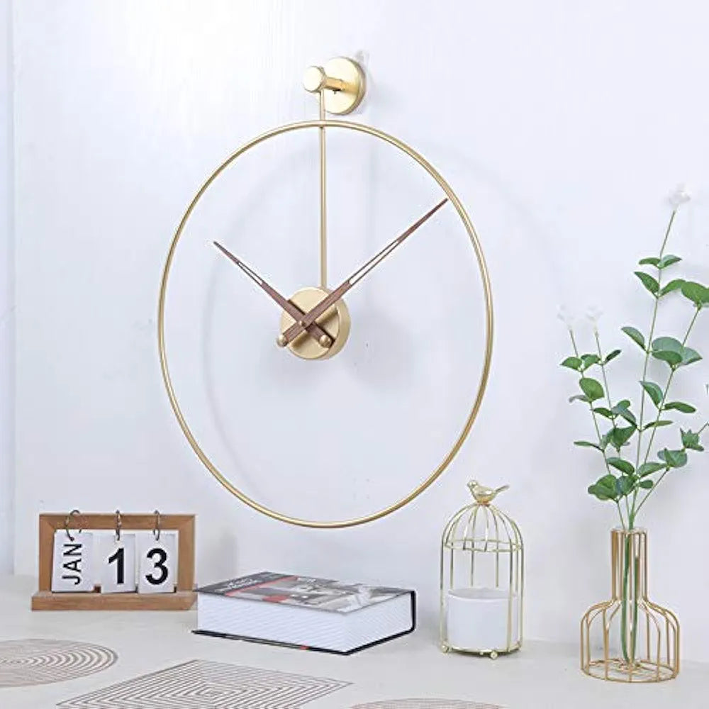 Unique Metal Wall Clock