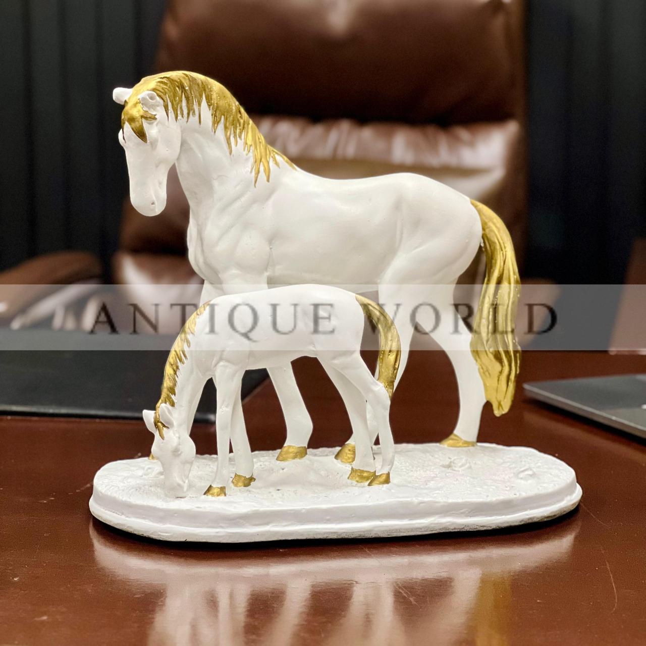 Grace Mare & Foal Sculpture