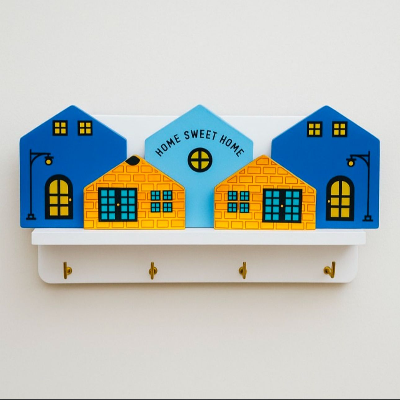 Handmade Multi colours Key Holder
