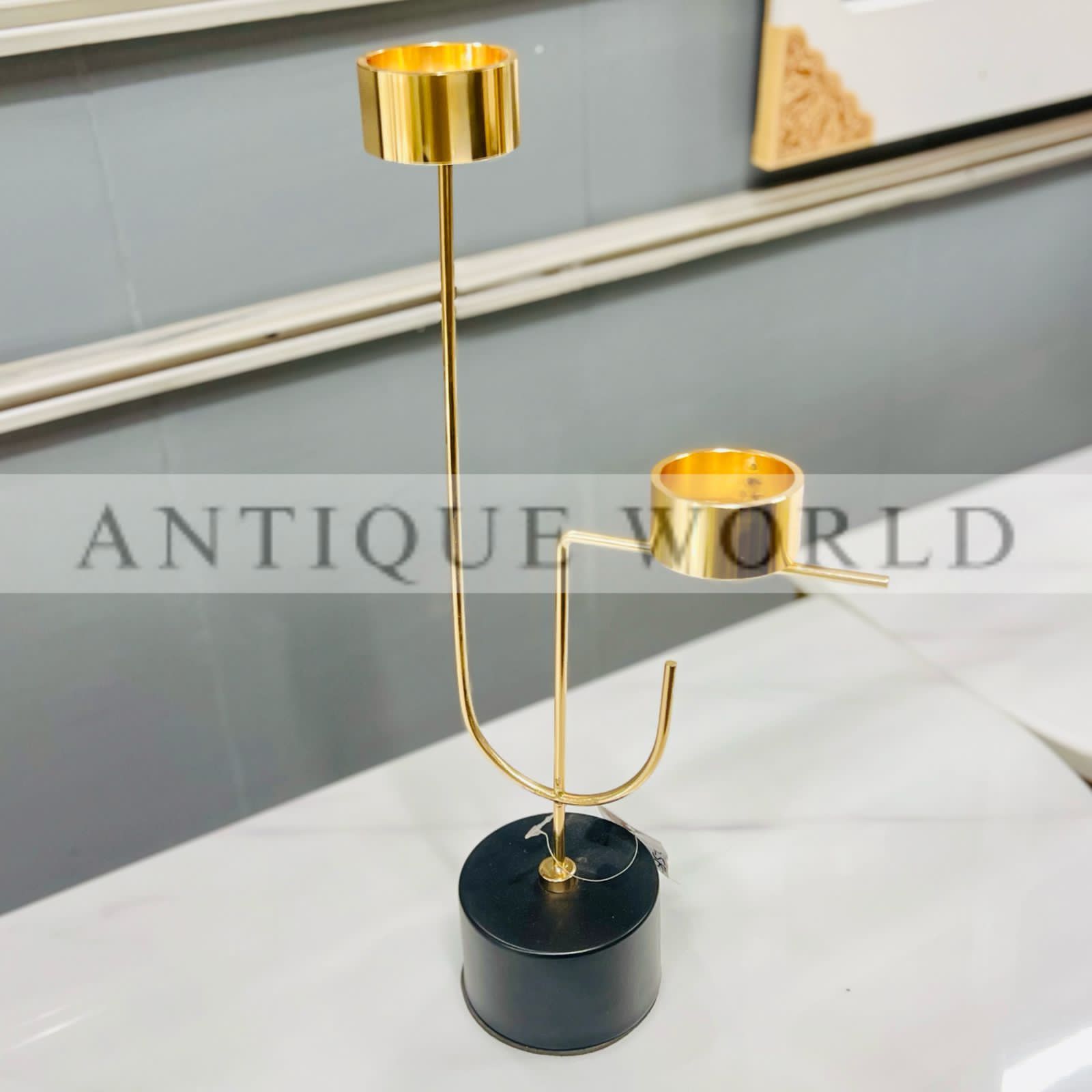Chinese Style Metal Candle Holder