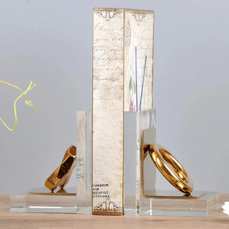 Stainless Steél BookEnds