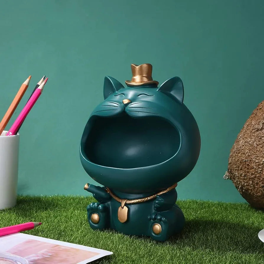 Screaming Cats Storage Sculpture