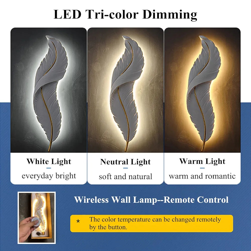 LED Feather Light
