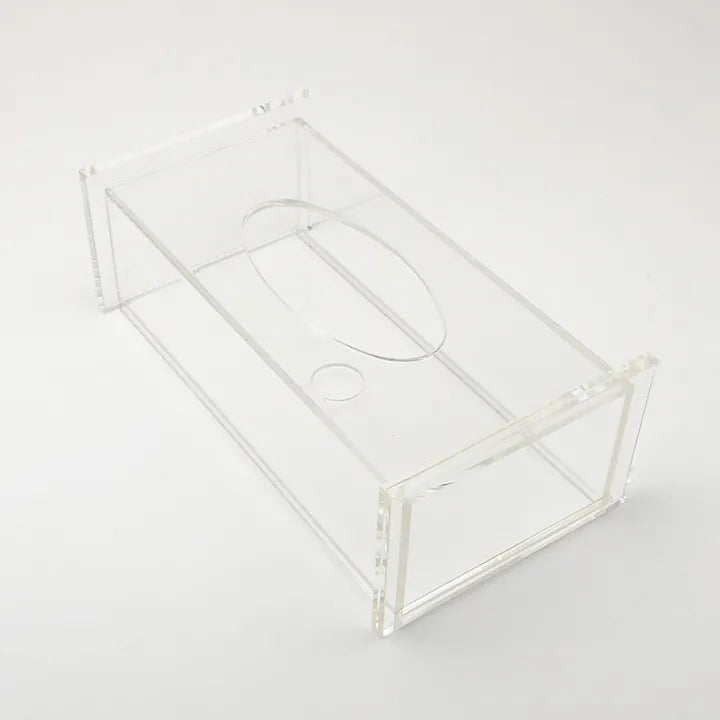 Elegant Clear Acrylic Tissue Box