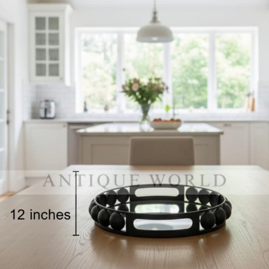 Metallic Nesting Platters ( Set of Two )