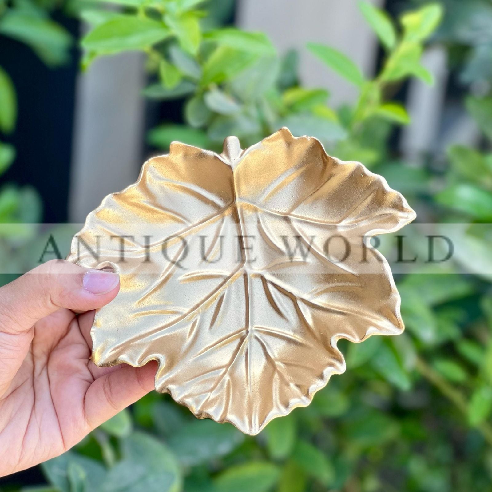 Leaf Luxe Trinket Jewellery Tray