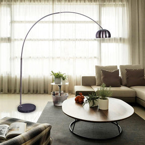 Modern Standing Arc Floor Lamp with LED Bulb