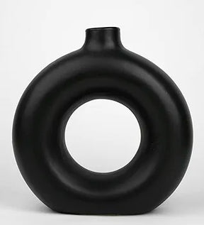 Donut Shaped Vase Decor