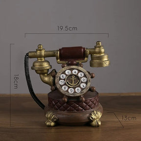 Antique Telephone Prop Retro Old Fashion Landline