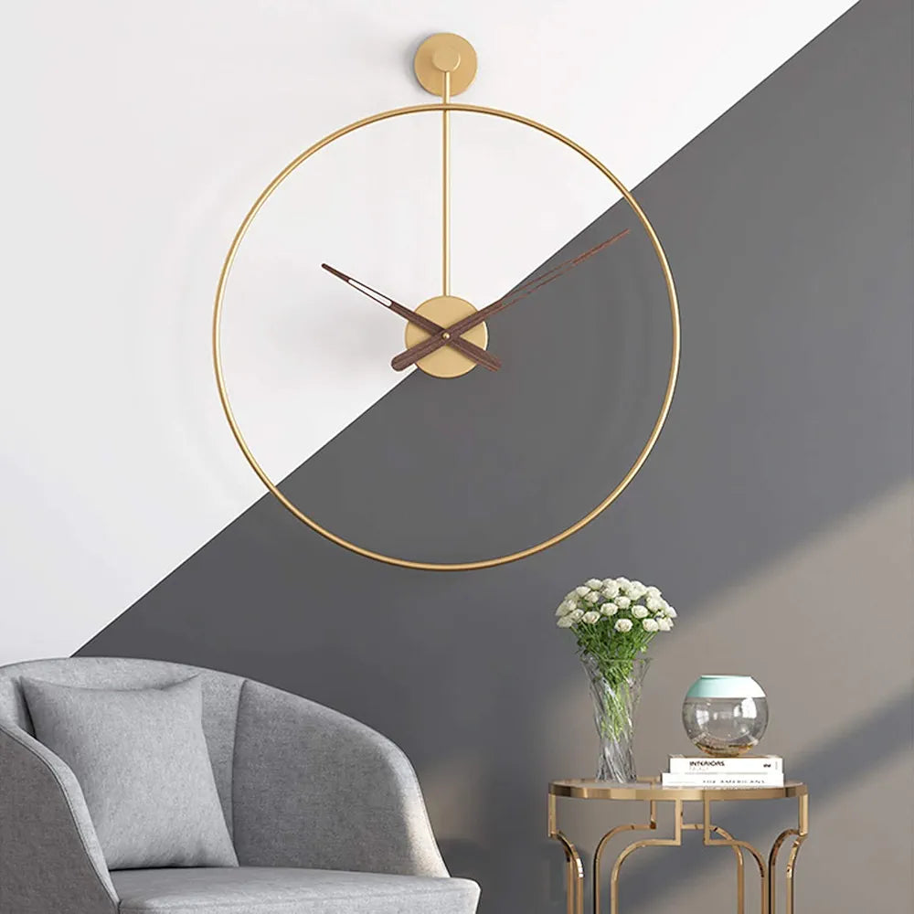 Unique Metal Wall Clock