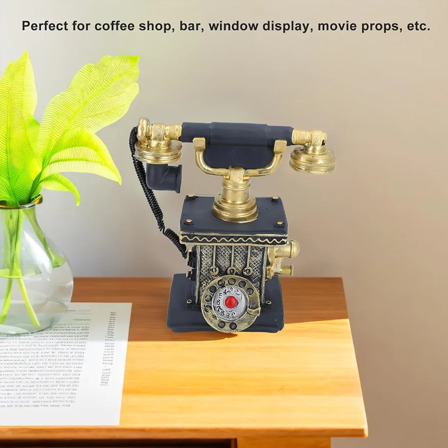 Large Creative Retro Decorative Phone Model Telephone