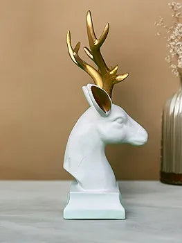Deer Head Showpiece Sculpture