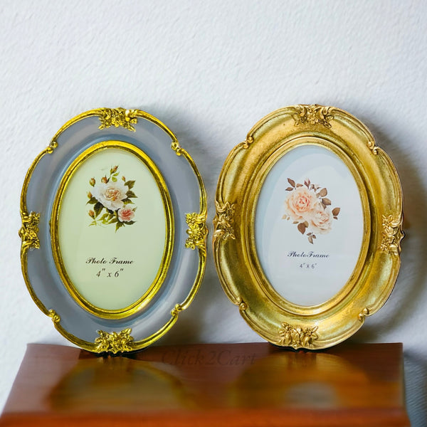 Oval Photo Frame (4"x 6")