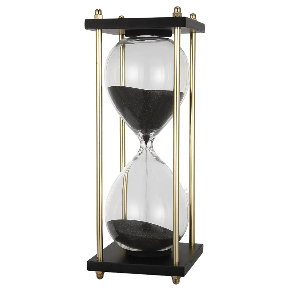 Hour Glass Sand Timer On Stand 30 minutes