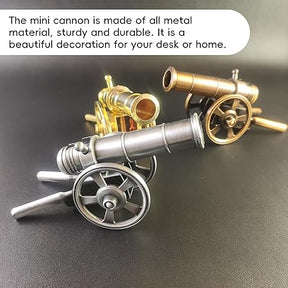 Metal Mini Cannon Ornament