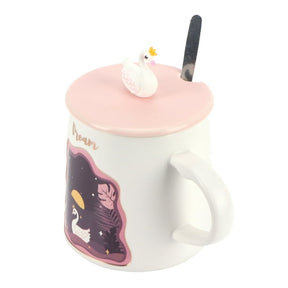 Ceramic Mug,Embossed Animal Cup Cartoon Cup Coffee Cup