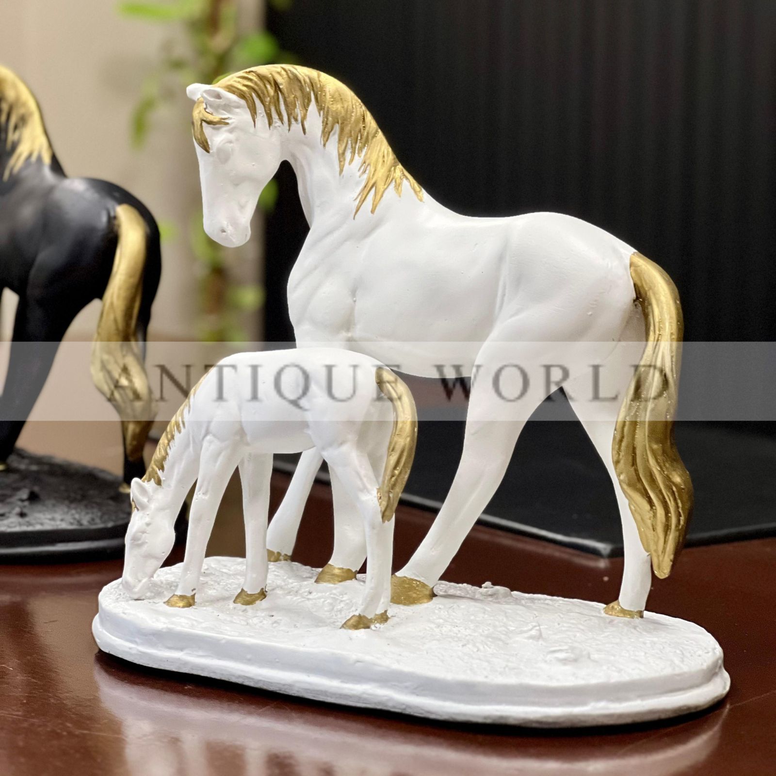 Grace Mare & Foal Sculpture