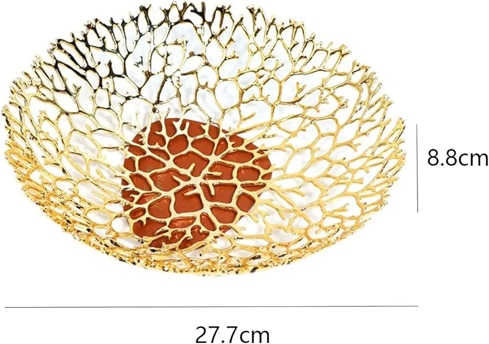 Decorative Plate Fruit Dish Household ( 2Pc Set )