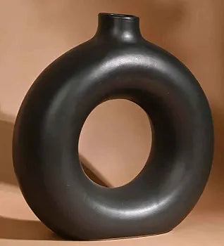 Donut Shaped Vase Decor