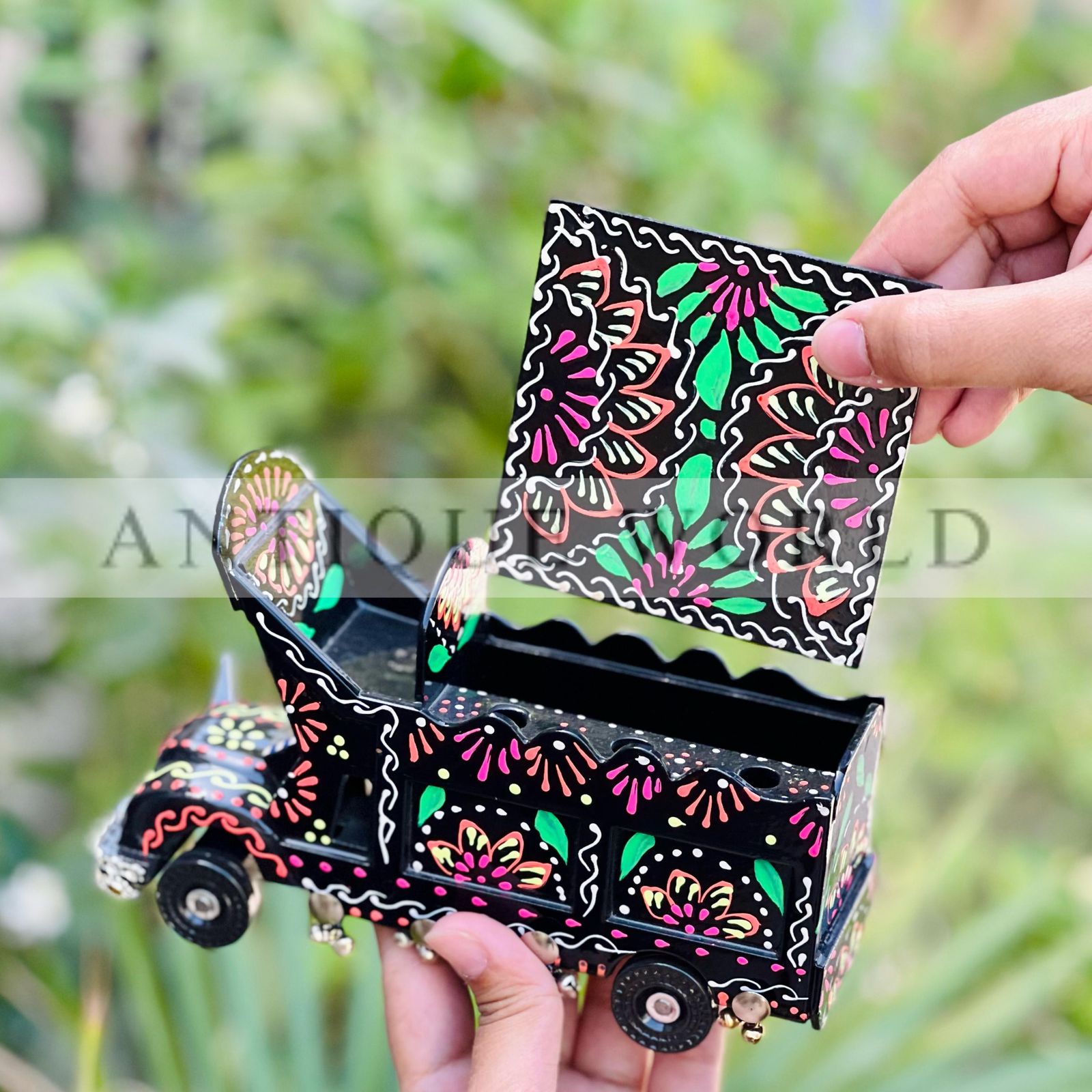 Coloured Truck Table Art Tea Coaster Decor