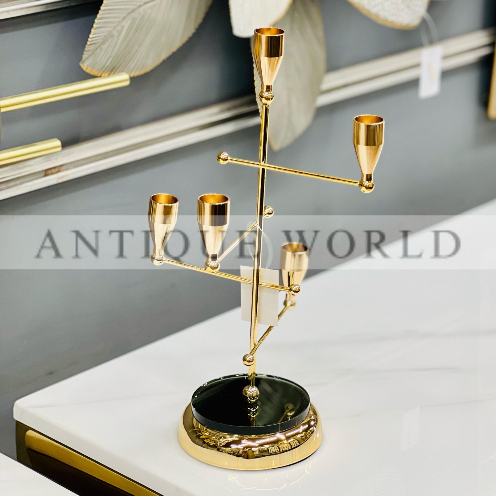 Multi-Armed Orbit Candle Stand