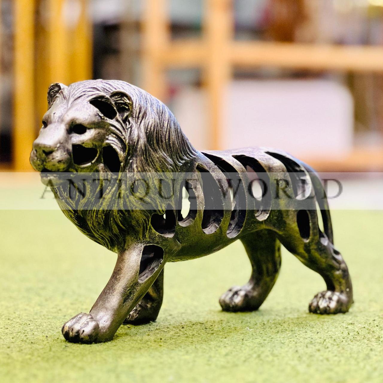 Golden Lion Statue