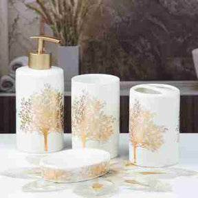 Ceramic Bathroom Accessories Set of 4