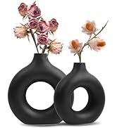 Donut Shaped Vase Decor