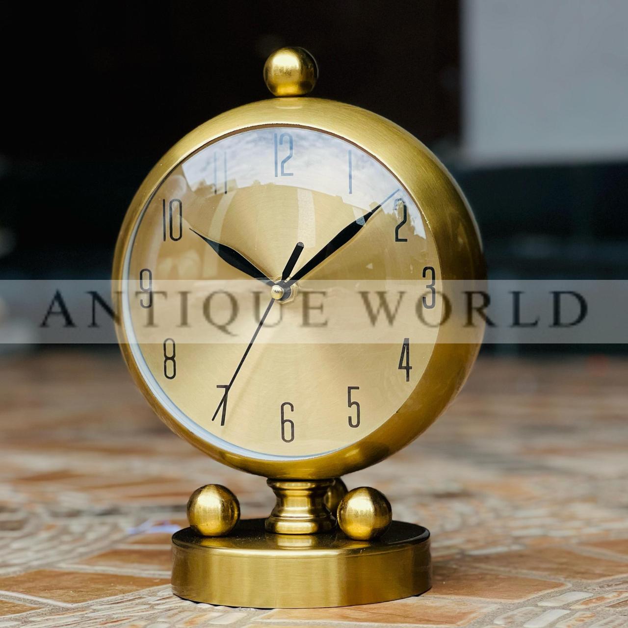 Royal Orb Opulent Metal Timepiece