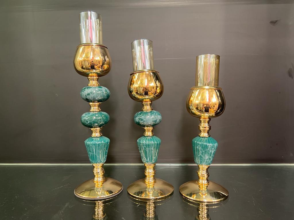 Candle Stand ( Marble ) Set of 3