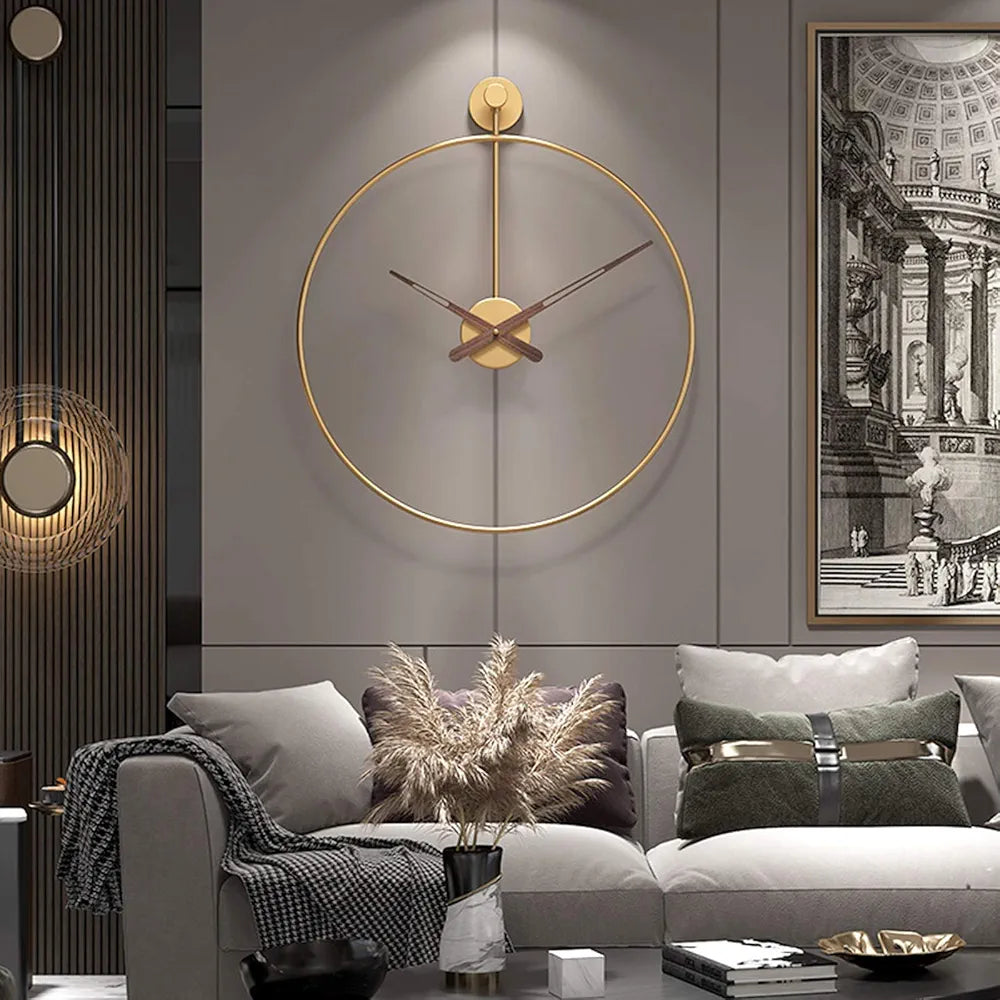 Unique Metal Wall Clock