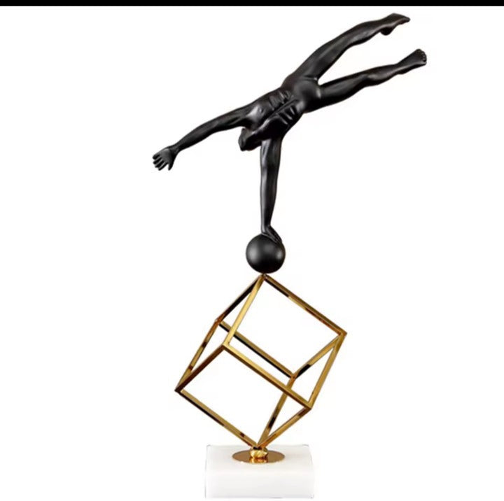 Creative Gymnastics Statue